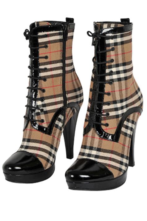 burberry blue heels|Burberry high heel boots.